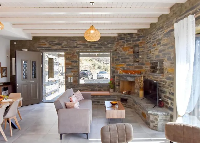 別荘 Mavrabeli Sunset Retreat Ioulis