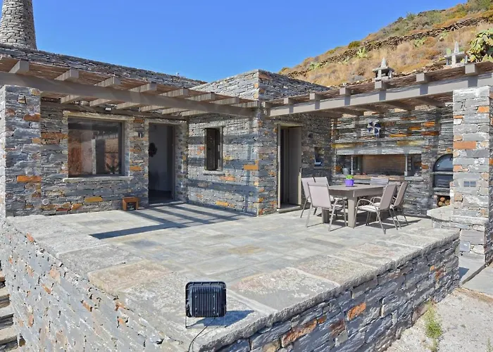 別荘 Mavrabeli Sunset Retreat Ioulis